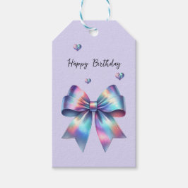 Etiqueta de regalo de sangre y corazón irlandeses