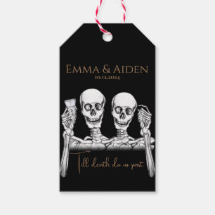 Etiqueta de regalo de Skull Ani