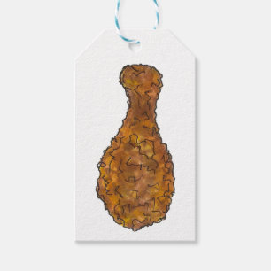 Etiqueta de regalo de Soul de la pierna de pollo f
