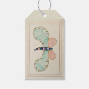 Etiqueta de regalo de Susan Butterfly