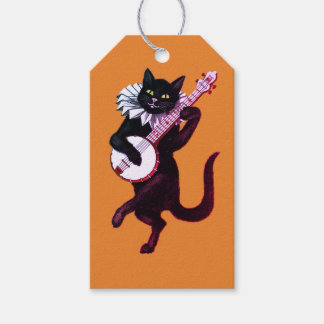 ETIQUETA DE regalo de TAG NEGRO CAT