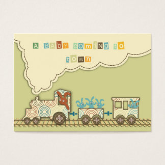 Etiqueta de regalo de tren Choo Choo