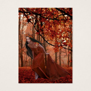 Etiqueta de regalo de Tryst de otoño