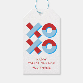 Etiqueta de regalo del Día de San Valentín
