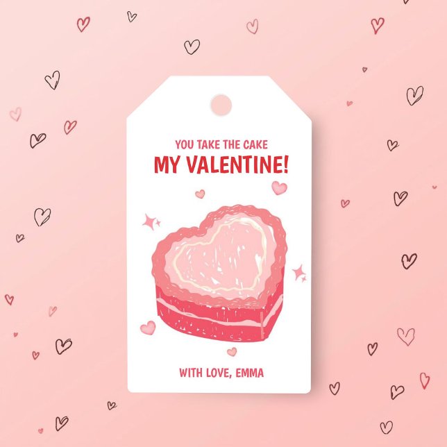 Etiqueta de regalo del Día de San Valentín 'You Ta (Subido por el creador)