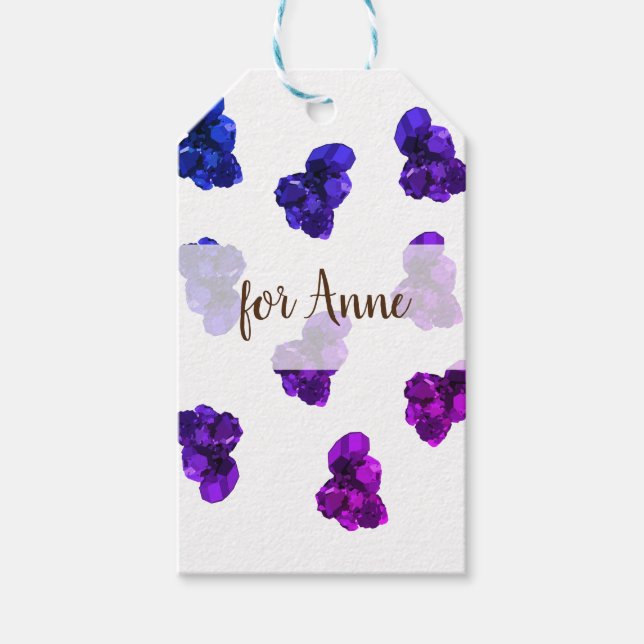 Etiqueta de regalo elegante (Anverso)