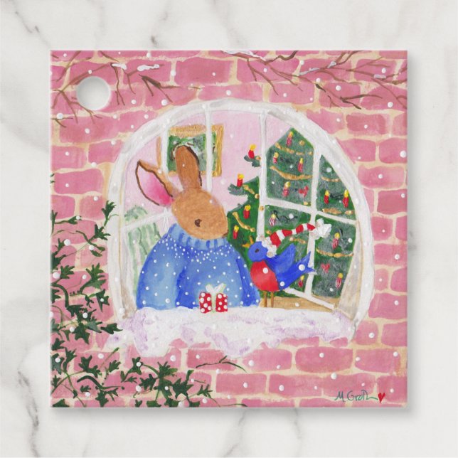 Etiqueta de regalo especial (Anverso)