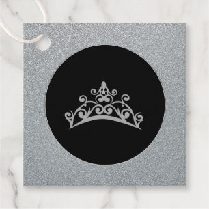 Etiqueta de regalo-favor - Pageant USA América Cor