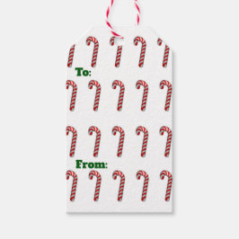 Etiqueta de regalo festivo