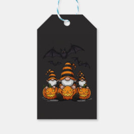 Etiqueta de regalo Gnomo de Halloween