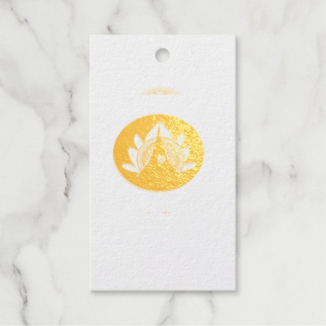 Etiqueta de regalo GoldFoil (Anverso)
