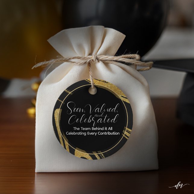 Etiqueta de regalo Gracias (Celebrate every milestone with a keepsake that makes every recipient feel appreciated.)