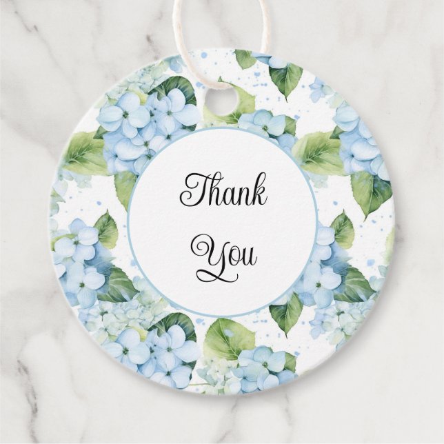 Etiqueta de regalo Gracias (Anverso)