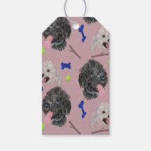 Etiqueta de regalo Happy Paws