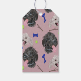 Etiqueta de regalo Happy Paws