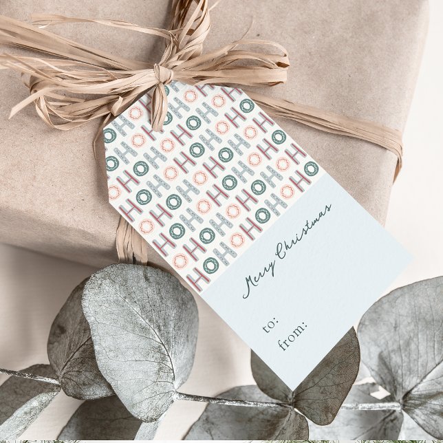 Etiqueta de regalo Ho Ho Ho (Ho Ho Ho Gift Tag
)