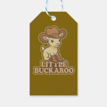 Etiqueta de regalo Little Buckaroo