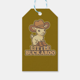 Etiqueta de regalo Little Buckaroo