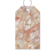 Etiqueta de regalo media de madre de azul de la Pe