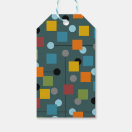 Etiqueta de regalo - Moderna de mediados de siglo 