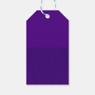 Etiqueta de regalo morada con división vertical – 