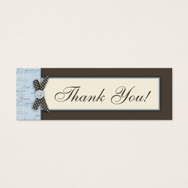 Etiqueta de regalo para adolescentes BLU TY Skinny (Frente)