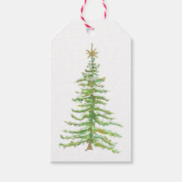 Etiqueta de regalo para árbol de Navidad