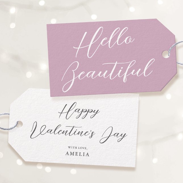 Etiqueta de Regalo para el Día de San Valentín Let (Subido por el creador)