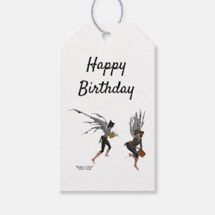 Etiqueta de regalo para el Twin Boy Rain Faeries