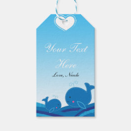 Etiqueta de regalo para fiesta de baby shower de 2