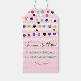 Etiqueta de regalo para fiesta de baby shower Lind
