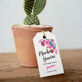 Etiqueta de regalo para fiesta de cumpleaños para