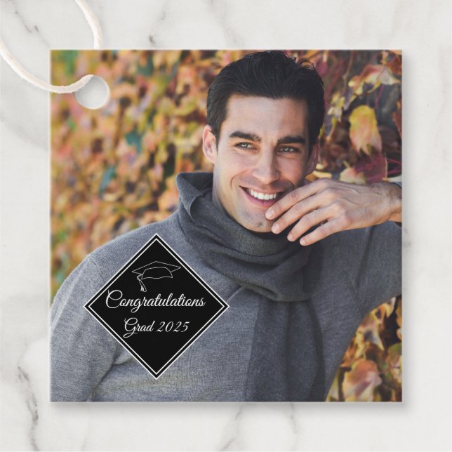 Etiqueta de regalo para graduados (Anverso)