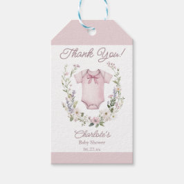 Etiqueta de regalo para guirnalda de Baby Shower B
