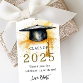 Etiqueta de Regalo para la Clase Graduada de 2025