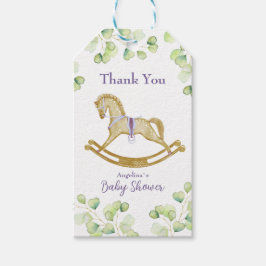 Etiqueta de regalo para la ducha de bebé