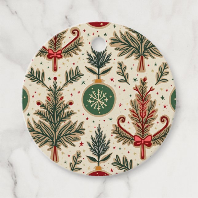 etiqueta de regalo para navidades (Anverso)