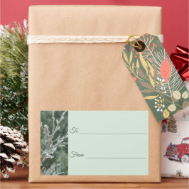 Etiqueta de regalo para Navidades de Juniper de Ev