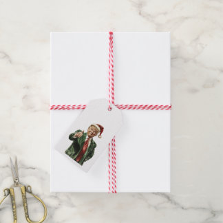 Etiqueta de regalo para Navidades graciosos de Don