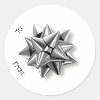 Etiqueta de regalo para Navidades Peel & Stick Sil