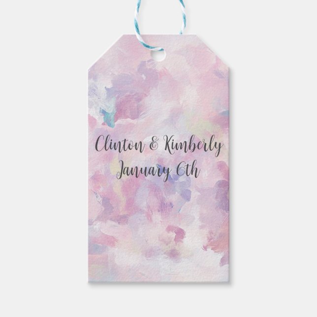 Etiqueta de Regalo Personalizable Joan Elegant (Anverso)