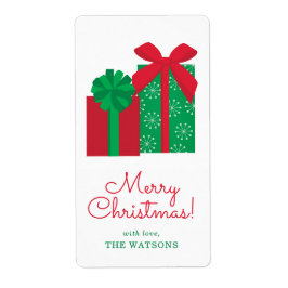Etiqueta de Regalo Personalizada