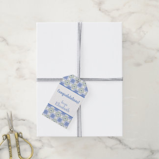 Etiqueta de regalo personalizada elegante