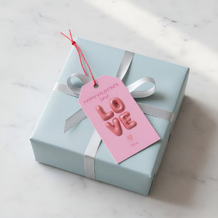 Etiqueta de Regalo Personalizada para el Día de Sa