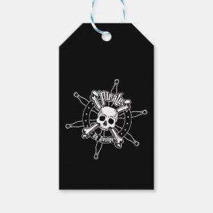Etiqueta de regalo pirata