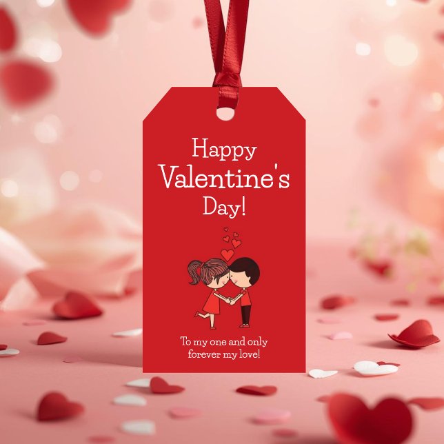 Etiqueta de regalo romántico de San Valentín para  (Subido por el creador)