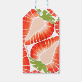 Etiqueta de regalo - Secreto de fresa