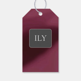 Etiqueta de regalo "Te amo"