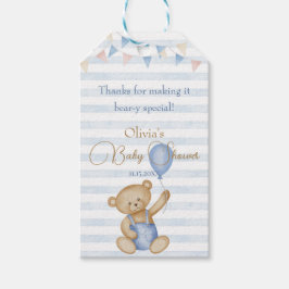 Etiqueta de regalo 'We Can Bearly Wait' – Favor de