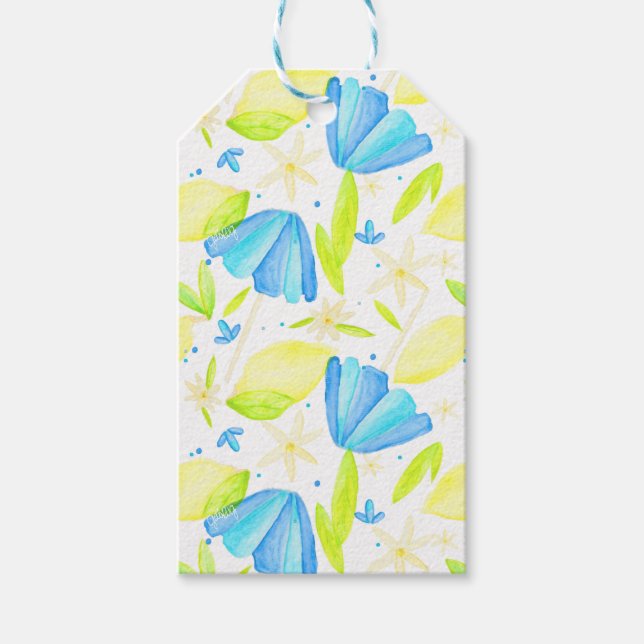 Etiqueta de regalo y favor de sueños de Amalfi (Anverso)